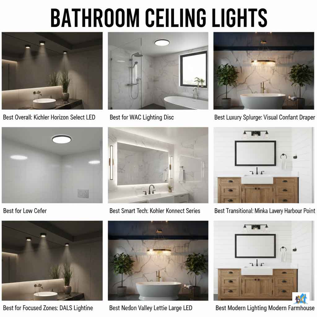 Best Bathroom Ceiling Lights